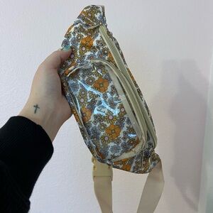 Floral Print Belt Bag